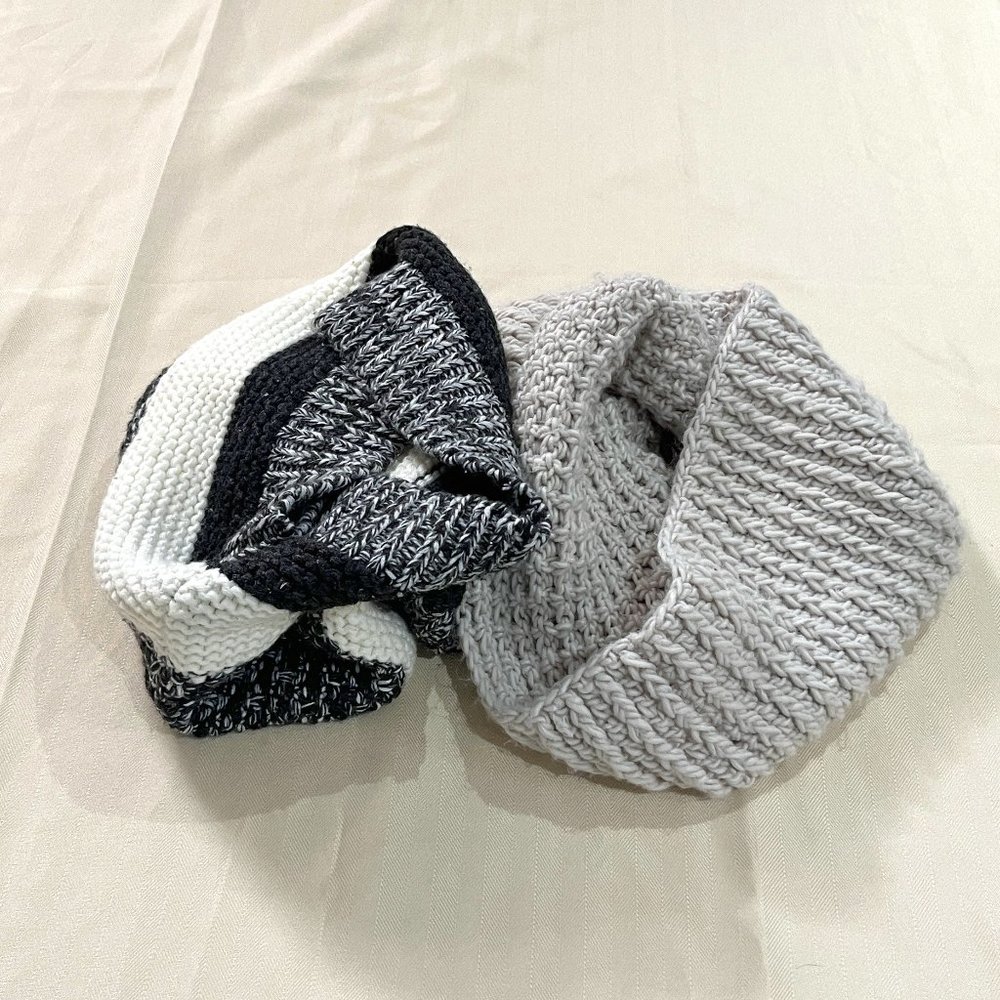 Set of 2 Infinity Scarves
